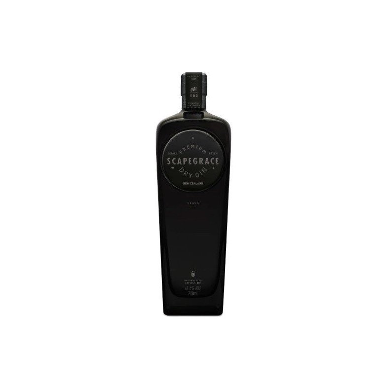 Scapegrace black dry gin