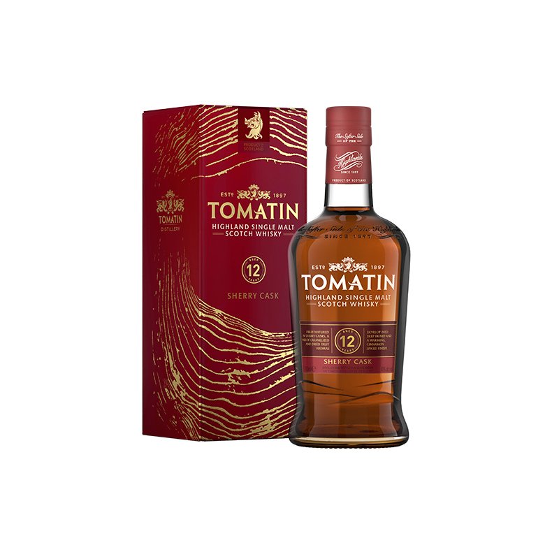 Tomatin 12y Sherry Cask 40%