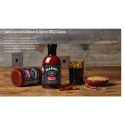Jack Daniels Old No. 7 Sweet and Spicy BBQ Sauce 553g