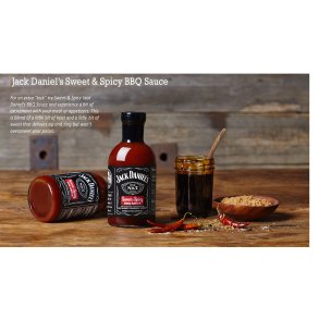 Jack Daniels Old No. 7 Sweet and Spicy BBQ Sauce 553g