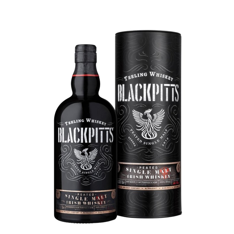 TEELING BLACKPITTS PEATED SINGLE MALT 46%