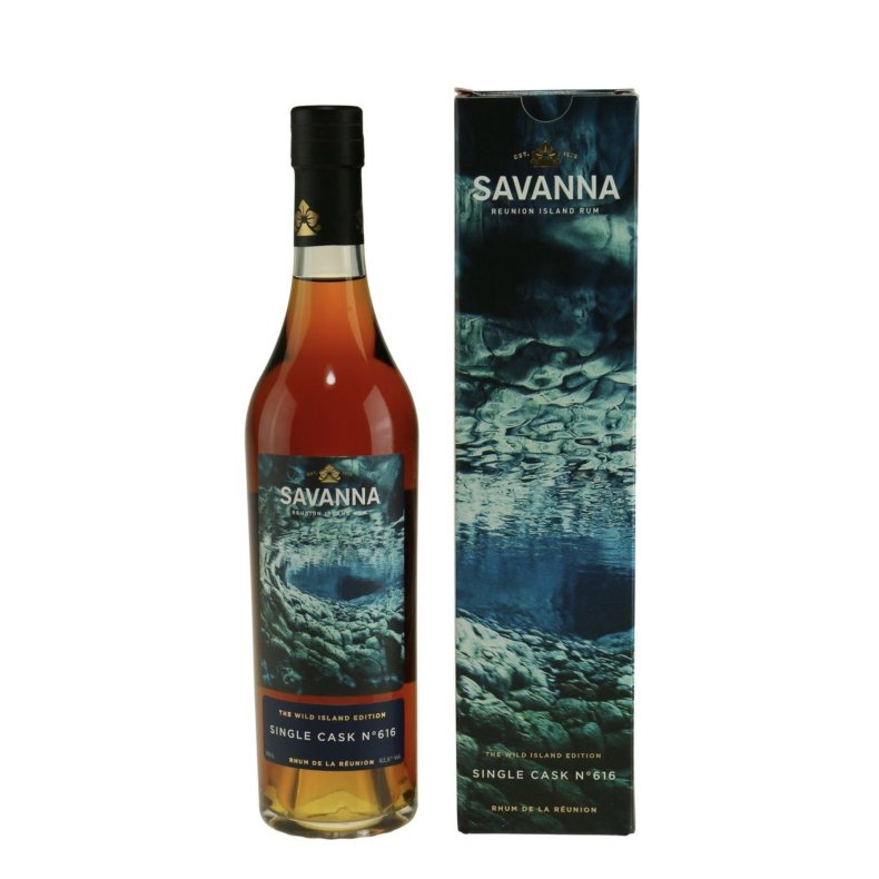 Savanna Wild Island Traditionnel ex-Cognac Single Cask  62,6%