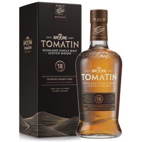 TOMATIN 18 R SINGLE HIGHLAND MALT SCOTCH WHISKY 46%