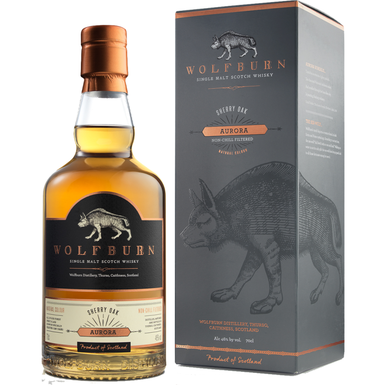 Wolfburn Aurora Singlemalt 46%