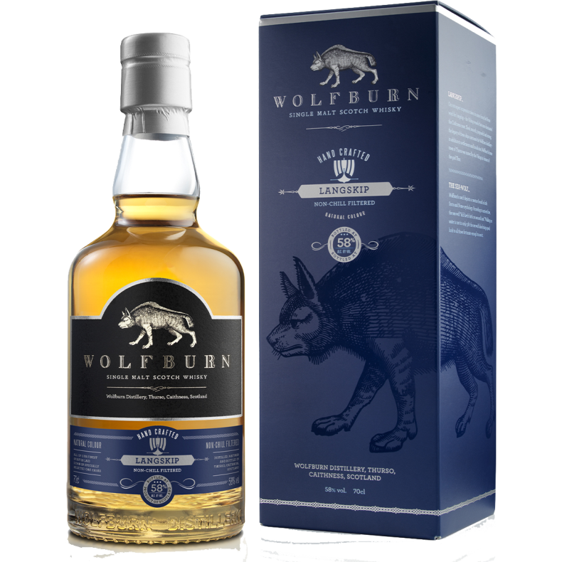 Wolfburn Langskip Singlemalt 58%